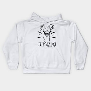 You Are Llamazing Kids Hoodie